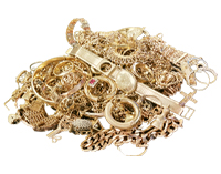 Pile of Gold Jewellery